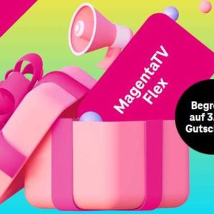 GRATIS 📺 Telekom Magenta TV Flex 2 Monate geschenkt | monatlich kündbar &amp; 90 TV-Sender in HD (nur für Neukunden | auf 3.000 Gutscheine begrenzt)