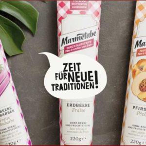 Gratis testen - Marmetube Marmelade