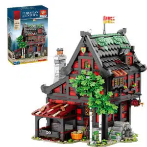 mocsage-moc-111710-european-century-medieval-tavern-model3214pcs-5