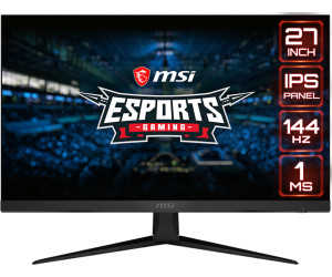 MSI 27" Monitor Optix G271 - Schwarz - 1 ms AMD FreeSync für 195,99 € (statt 224,37 €)