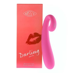 Amorelie Miss V Darling - Silikon-Dildo mit G-Punkt-Spitze für 9,99€ inkl. Versand!