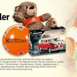 [Müller]  20% Rabatt auf alle Spielwaren - am 1. Juni ist internationaler Kindertag
