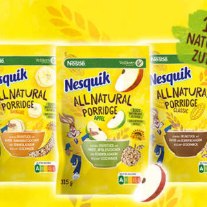 Produkttester - NESQUIK All Natural Porridge