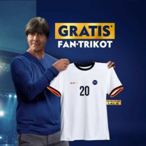 Gratis Fan-Trikot beim kauf von Nivea Produkten für 12€ im Onlineshop