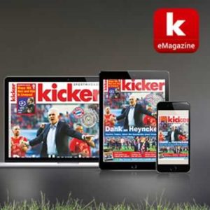 [SCHNELL] Kicker 1 Jahr GRATIS als eMagazin lesen