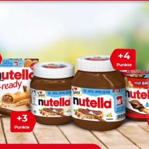 Nutella Prämienaktion 2021