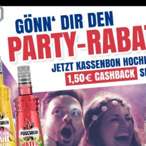 PUSCHKIN Likör - € 1,50 Party-Rabatt dank Cashback