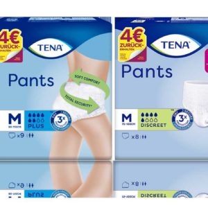 TENA Aktionsprodukte kaufen und Geld zurückerhalten