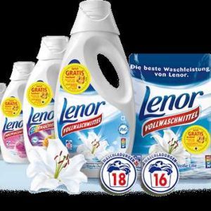 Lenor Waschmittel gratis testen