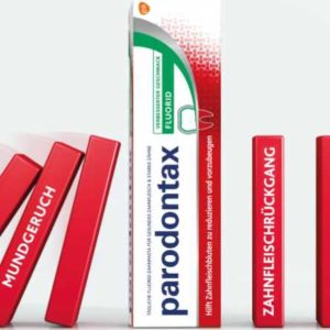 Gratis testen - parodontax Zahnpasta
