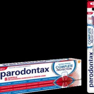 GRATIS TESTEN Parodontax Complete Protection Zahnbürste UND Zahncreme (bis 31.10.2018)
