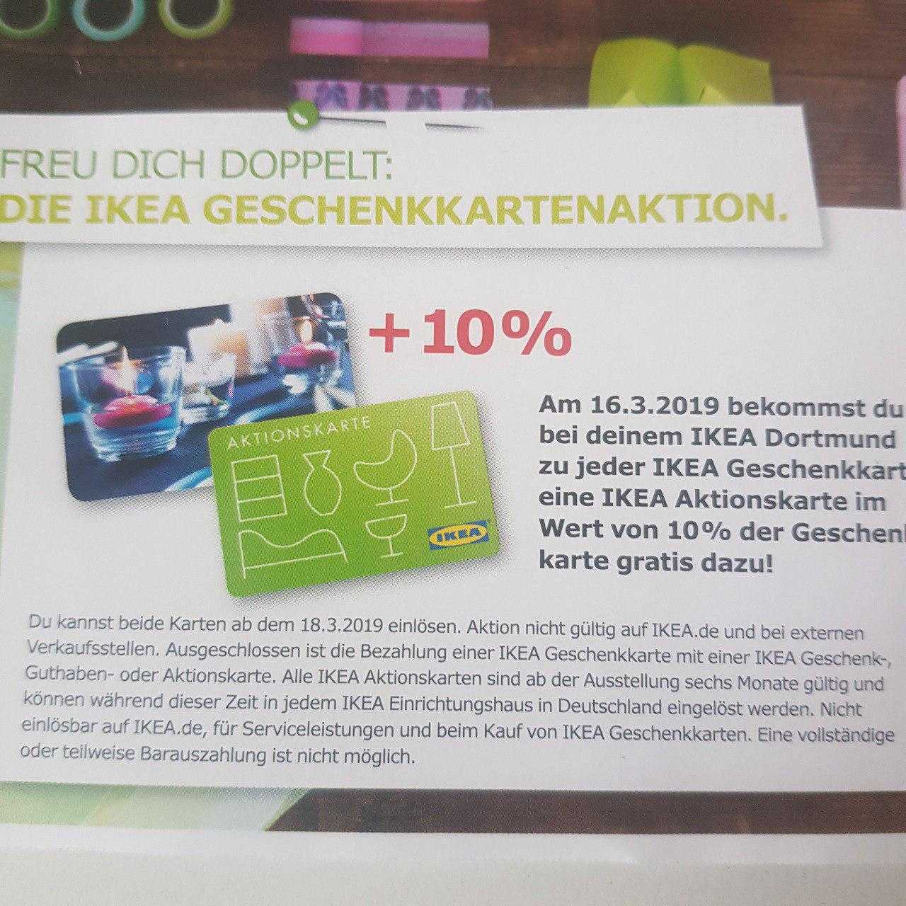 Nur Heute im Ikea Dortmund! 10% Extraguthaben auf alle ...