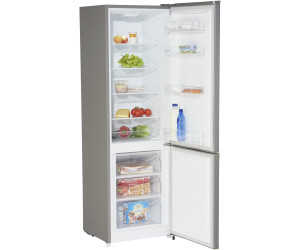 PKM KG280IX Stand Kühl-Ge­frier-Kom­bi­na­ti­on Inox 186x60cm für 329 € (statt 415 €)