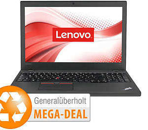 Pearl: Lenovo ThinkPad T560, 39,6cm/15,6", i5, 8GB, 256GB SSD (generalüberholt) (299,99€ statt 880,86€)