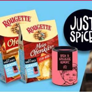 GRATIS Just Spices Gewürz beim Kauf von 2 ROUGETTE Ofenkäse
