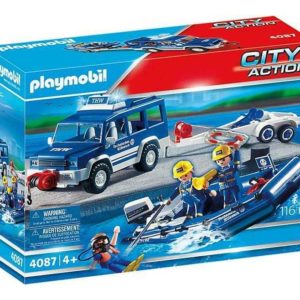 Playmobil THW Bootstransport