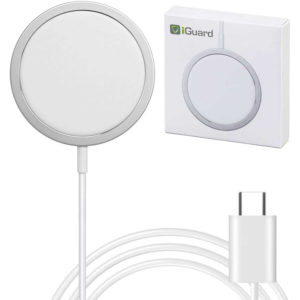 iGuard 15W Schnellladegerät für iPhone 13/12 Pro/Max/Mini MagSafe Charger für 9,90€ (statt 14€)
