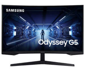 Samsung Odyssey G5 27 Zoll curved gaming Monitor mit  WQHD für 249 € (statt 358,60 €)