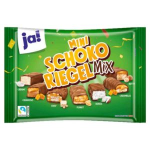 GRATIS:  ja! Mini Schokoriegel Mix - REWE Produkttest