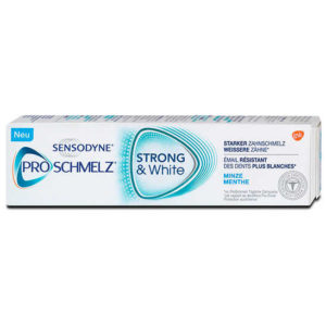 Gratis testen: Sensodyne PROSCHMELZ Strong & White (bis 30.06.2018)