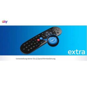 Für Sky Q Kunden: Sprachfernbedienung gratis (Sky extra)