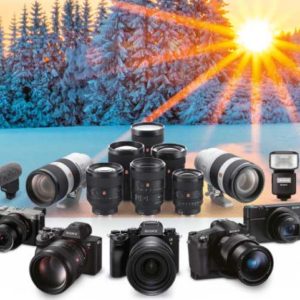 Sony Winter-Aktion: Bis zu 400€ Cashback beim Kauf von Kameras, Objektiven & Zubehör