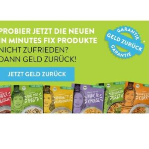 Geld-zurück-Garantie bei Just Spices "in Minutes" (bis zu 5 Produkte)
