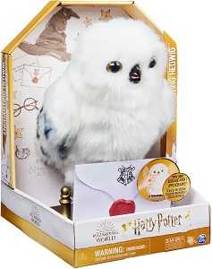 Spin Master Harry Potter - Interaktive Plüsch-Eule Hedwig mit über 15 Geräuschen und Bewegungen für 51,98€ (statt 60€)
