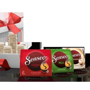 GRATIS 80 SENSEO® Pads (bei Newsletter-Anmeldung)