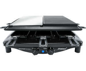 STEBA RC 8 Premium Raclette Black Steel für 129 € (statt 149,90 €)
