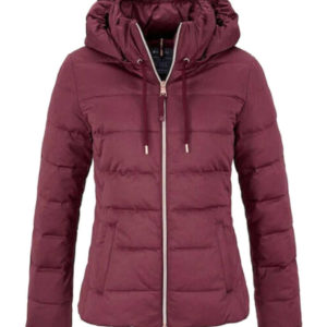 Street One Damen Daunenjacke Ella in bordeaux für 25,85€ (statt 49,95€)