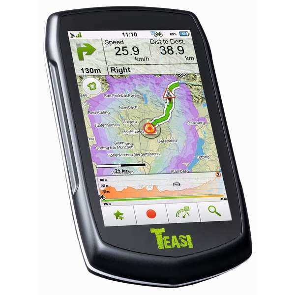 TEASI VOLT (One 3) eBike Fahrrad Wandern GPS Navigation