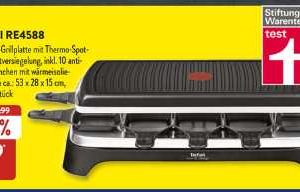 Tefal Raclette & Grill RE4588 bei Aldi Süd für nur 59,99 Euro im Angebot
