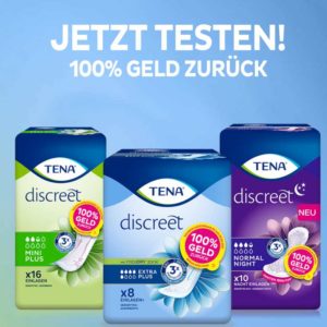 Gratis testen - TENA discreet