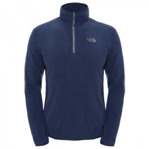 The North Face 100 Glacier 1/4 Zip - Fleece­pull­over für Herren für 35,92 € (statt 43,99 €)