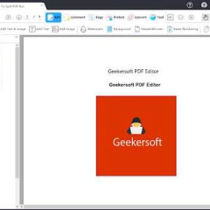 Sharewareonsale: Geekersoft PDF Editor Pro [for PC]  v2.0.0 gratis statt $49,99 (Lifetime)