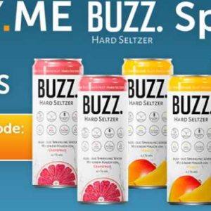 Utry.me: Gratis 6x BUZZ Hard Seltzer oder 5€ Rabatt bei einer Box-Bestellung