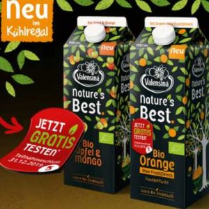 Valensina Nature’s Best Bio Direktsaft  - Gratis Testen