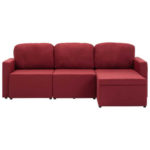vidaXL-Modulares-3-Sitzer-Schlafsofa-Weinrot-Stoff