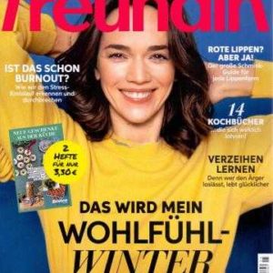 GRATIS Zeitschrift "Freundin" Jahresabo (*26 Print Ausgaben*) kostenlos erhalten - Keine Kündigung notwendig