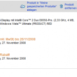 dell-xpsone-warenkorb Dell Rabatt-Aktion: Bis zu 337 EUR Sparpotential