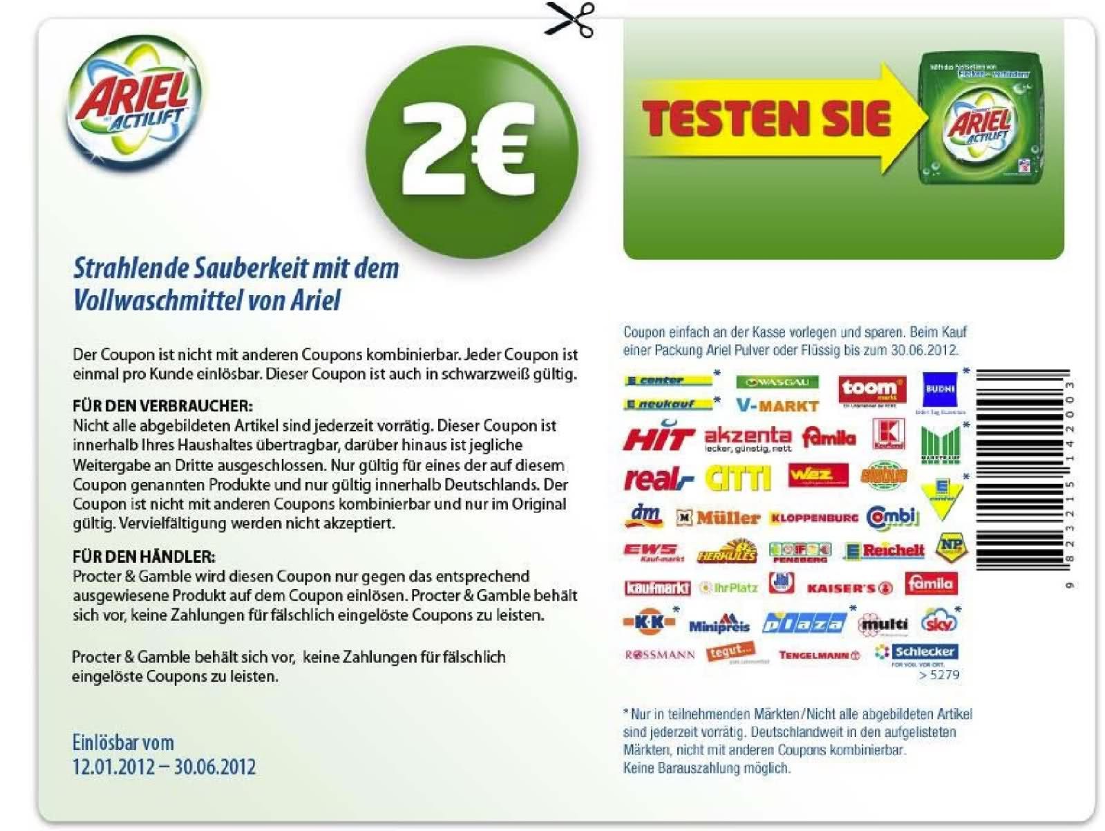 Rabatt coupons osterreich