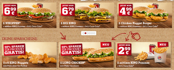 burger king gutscheine smartphone burger king gutscheine smartphone
